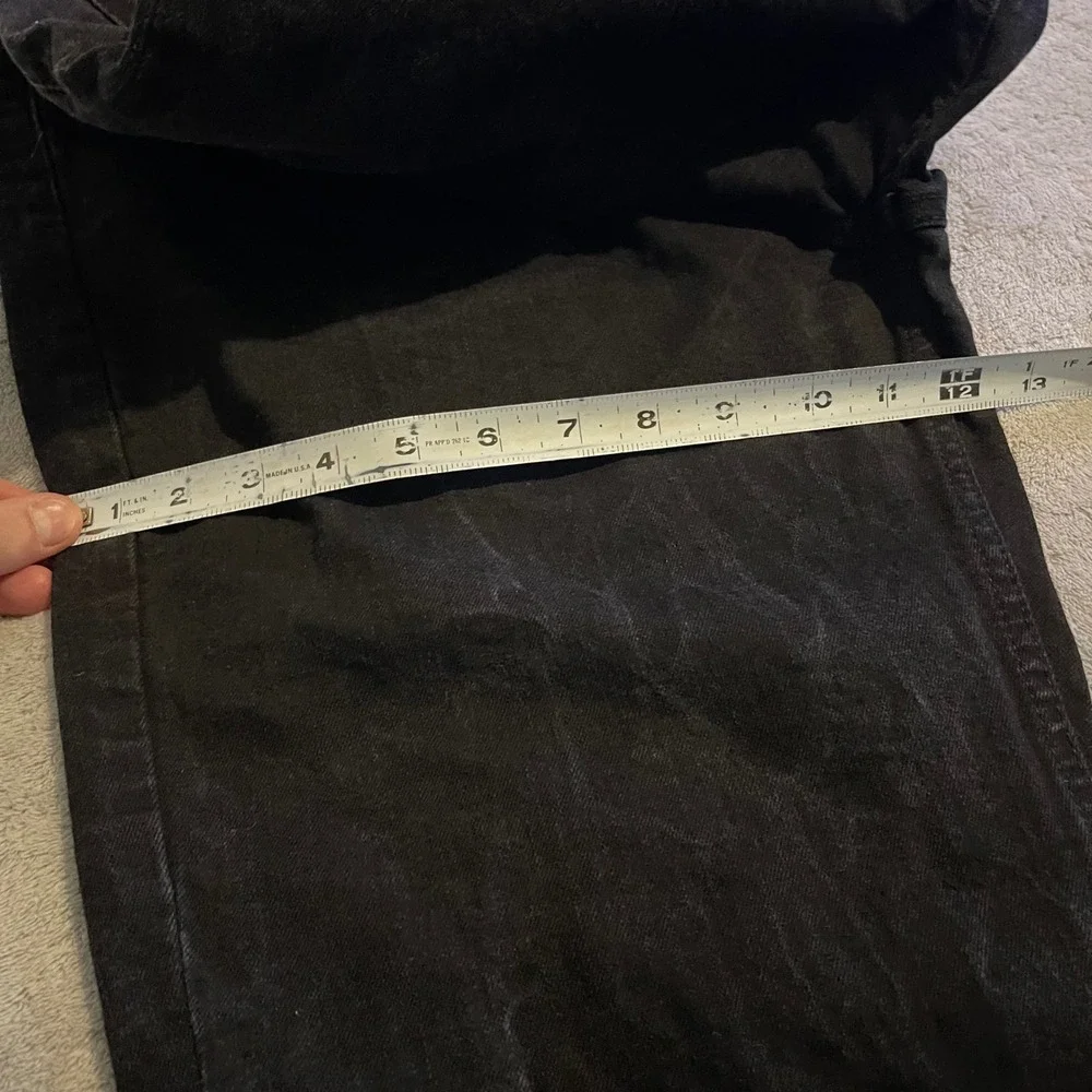 Levis 511 Jeans Mens 40x32 Black Slim Fit Denim Pants Stretch Western Streetwear